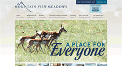 Desktop Screenshot of mvmeadows.com